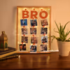 Make your brother feel special with this attractive BRO Memory String!