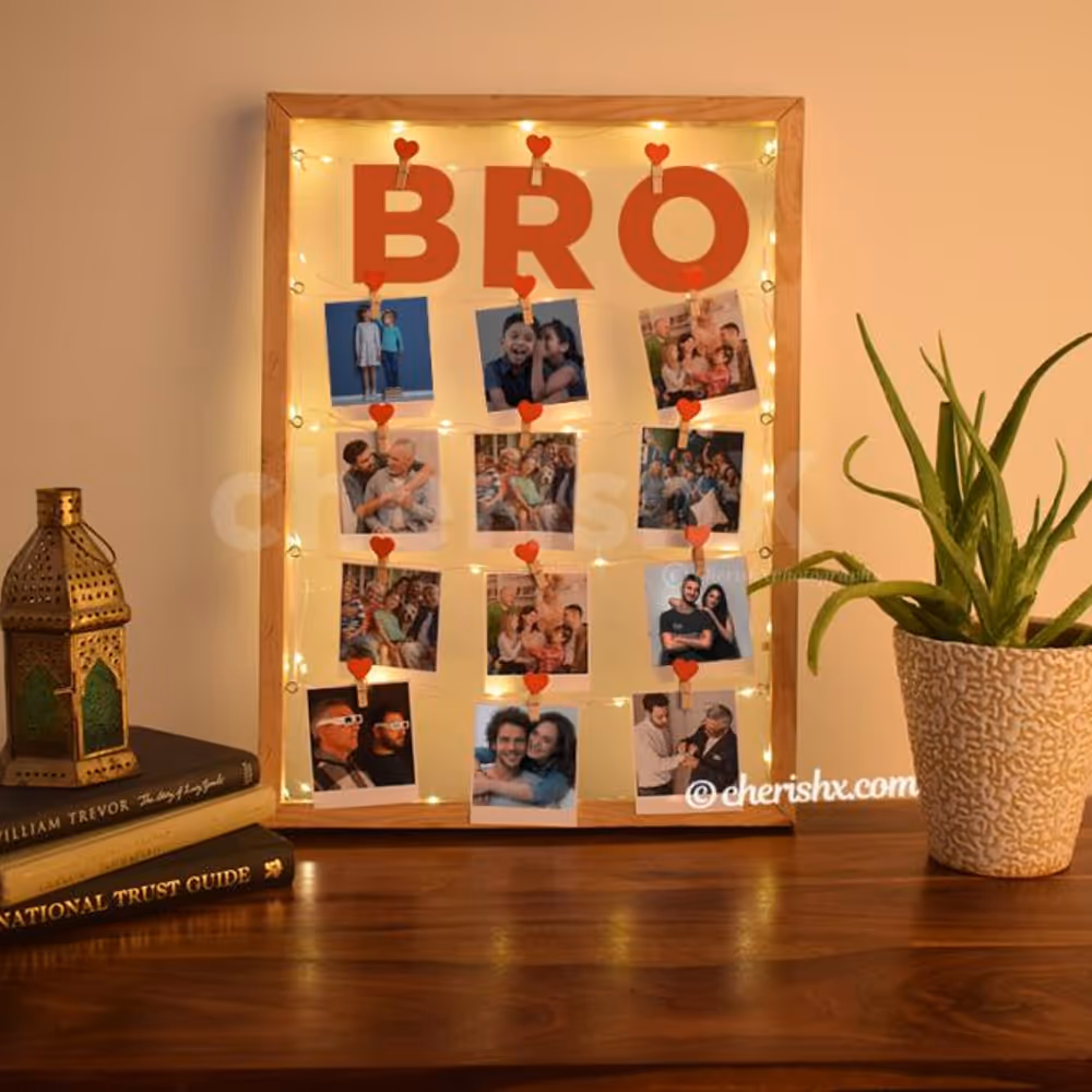 Make your brother feel special with this attractive BRO Memory String!