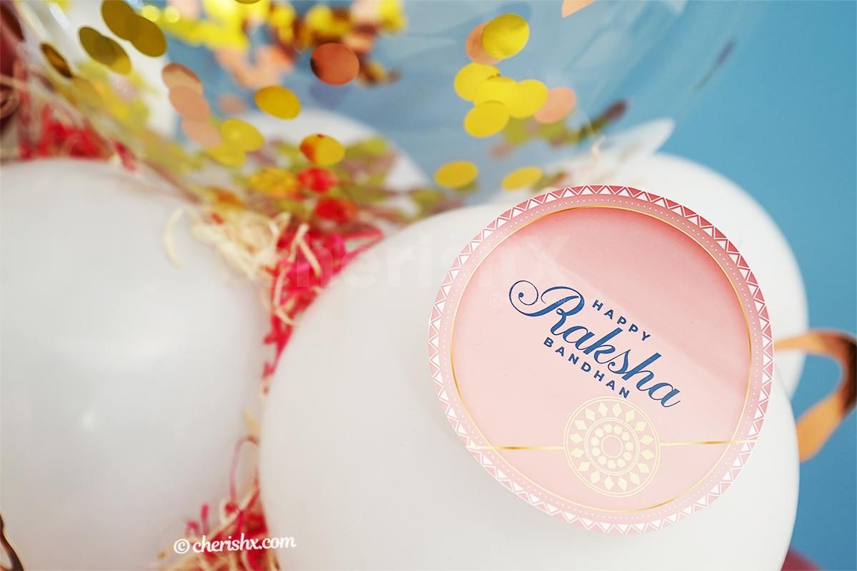 Wish your close ones happy Raksha Bandhan with CherishX's Rakhi Balloon Bouquet