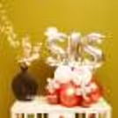 Silver & Rose Gold SIS Balloon Bouquet by CherishX