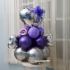 An elegant Best SIS Lavender Balloon Bouquet by CherishX!