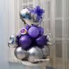 An elegant Best SIS Lavender Balloon Bouquet by CherishX!