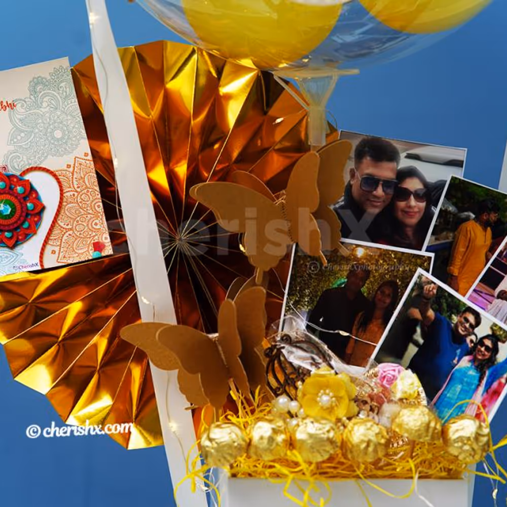 Give your bhaiya bhabhi this lovely Raksha Bandhan Gift.