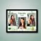 Wish your sister a happy Raksha Bandhan with this pretty Frame.
