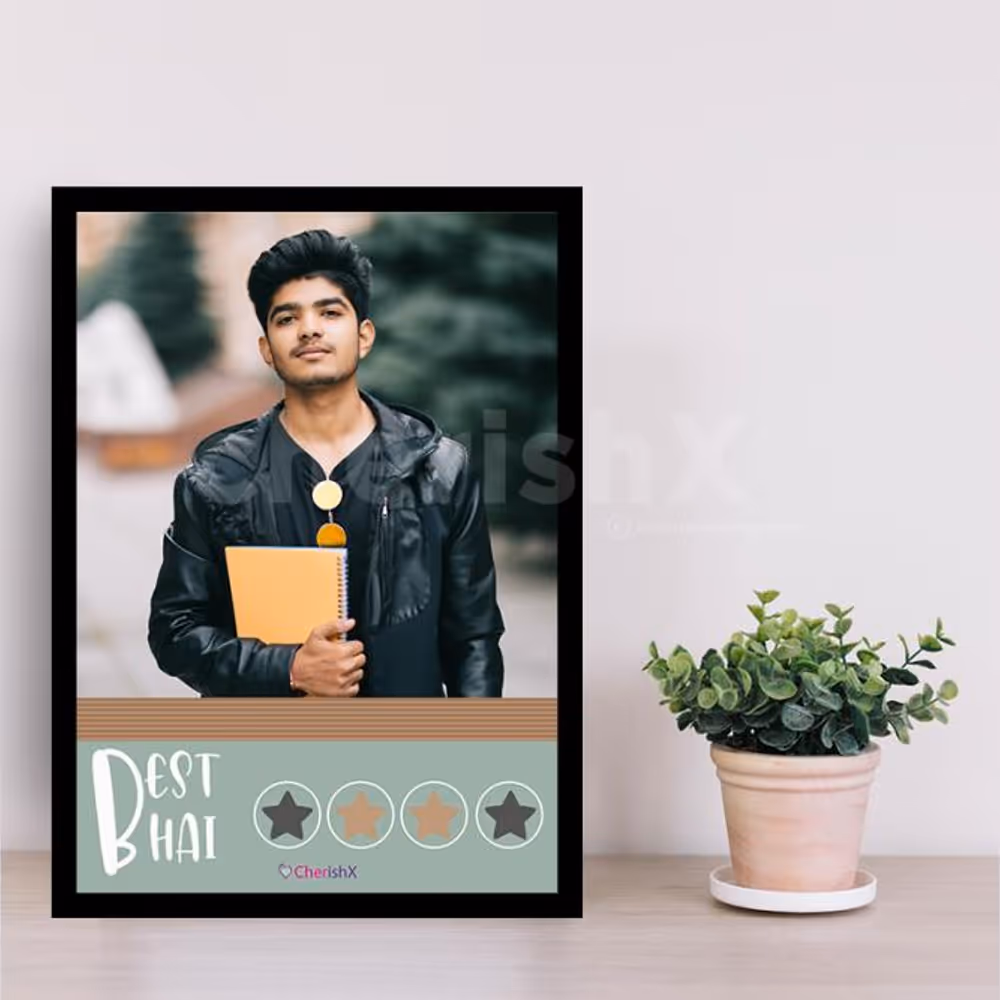 Wish your bhaiya a happy Raksha Bandhan by sending this pretty gift.