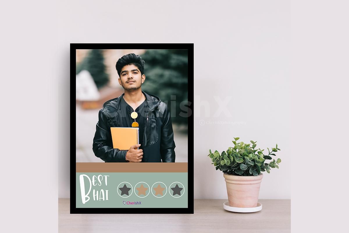 Wish your bhaiya a happy Raksha Bandhan by sending this pretty gift.