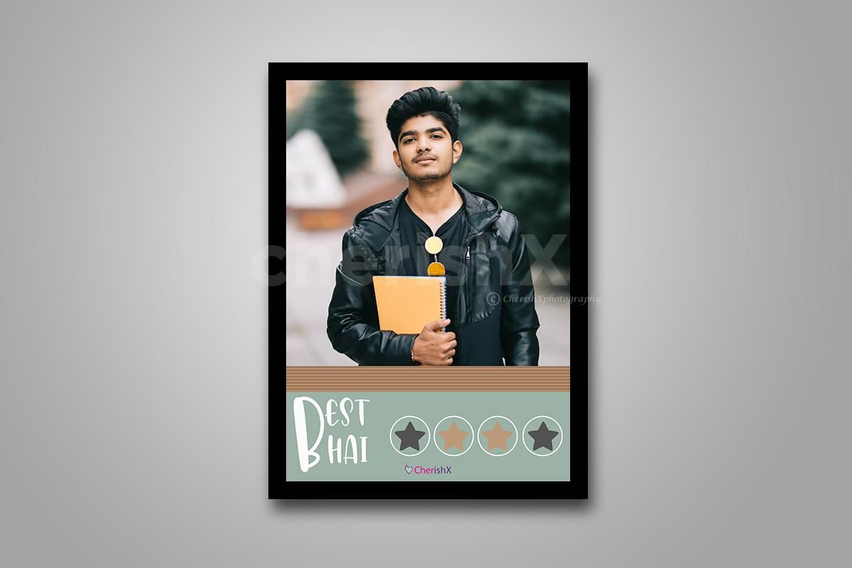 A loving Rakhi Gift for your Bhaiya.