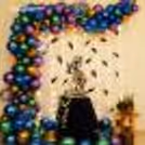 CherishX's Blue themed Peacock Decor for Janmashtami.