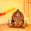 Ganesh Chaturthi Puja Decoration at Home