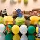 Jungle Themed Table Decor by CherishX for your kid's birthday party