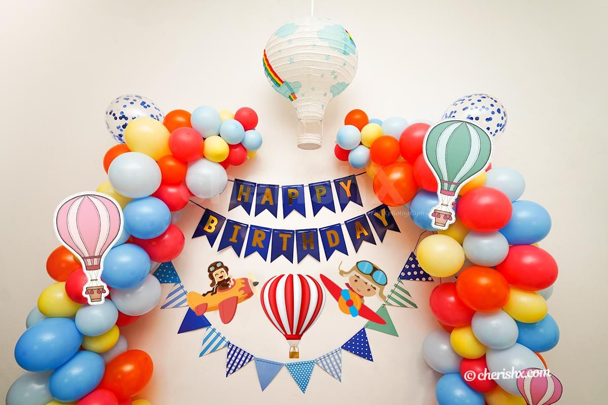 Parachute Lantern used to enhance the overall decor!
