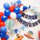 Aeroplane Theme Birthday Decor — photo 4
