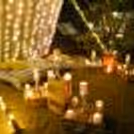 Beautiful cabana dinner under the stars in jaipur