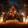 Special canopy dining under the stars in jaipur