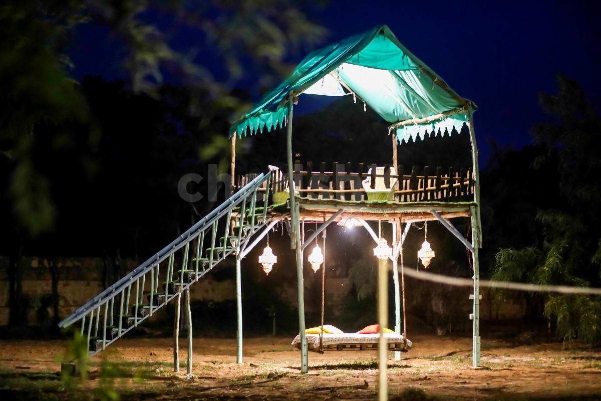 A Romantic Dining Under the Machan for you and your partner to go on in Kukas Jaipur by cherishx