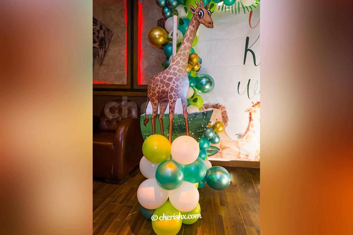 Animal cut-outs for CherishX's Jungle Theme decor!