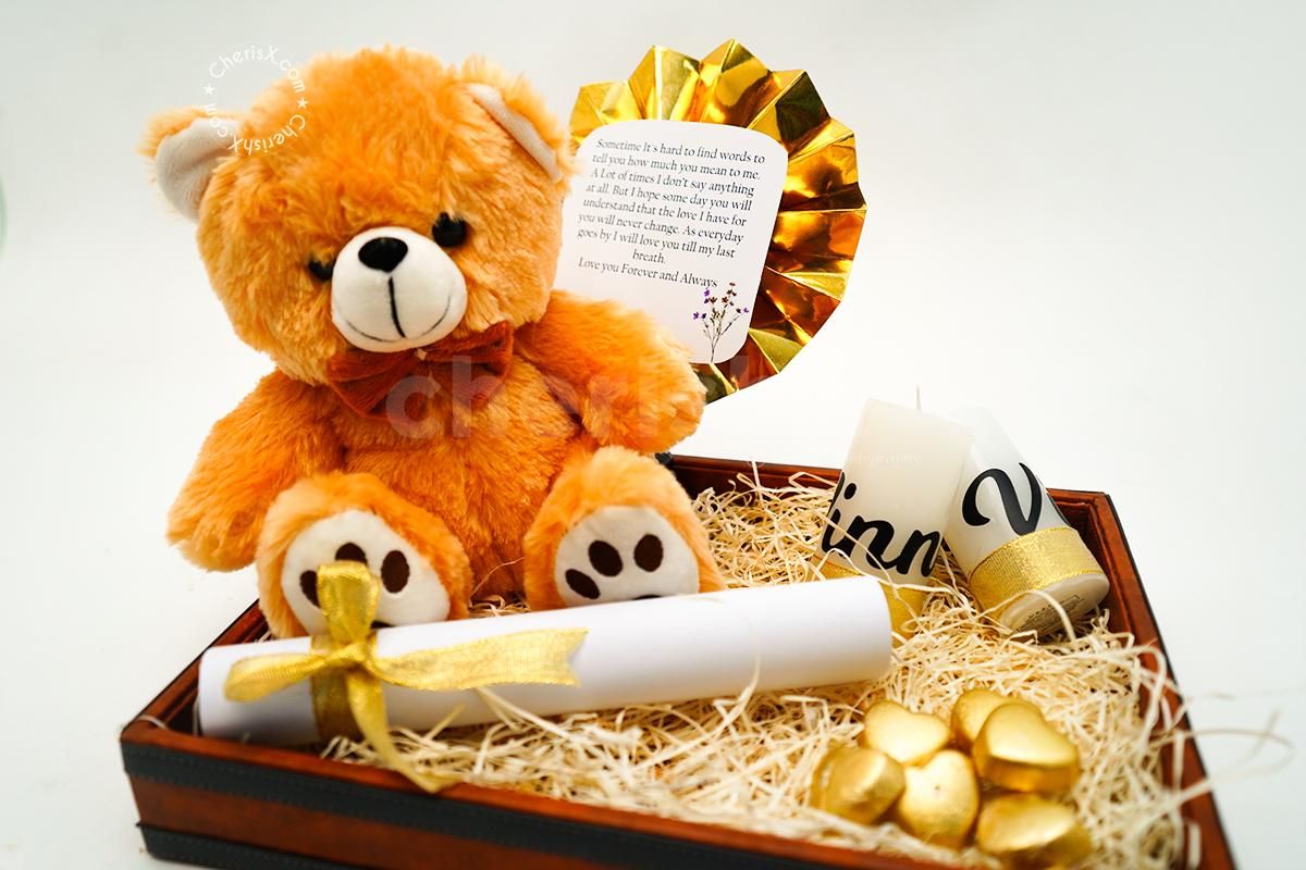 Romantic Helium Balloon Box for Karwa Chauth by CherishX!