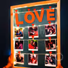 Surprise your special one with an amazing Love Memory String Photo Frame!