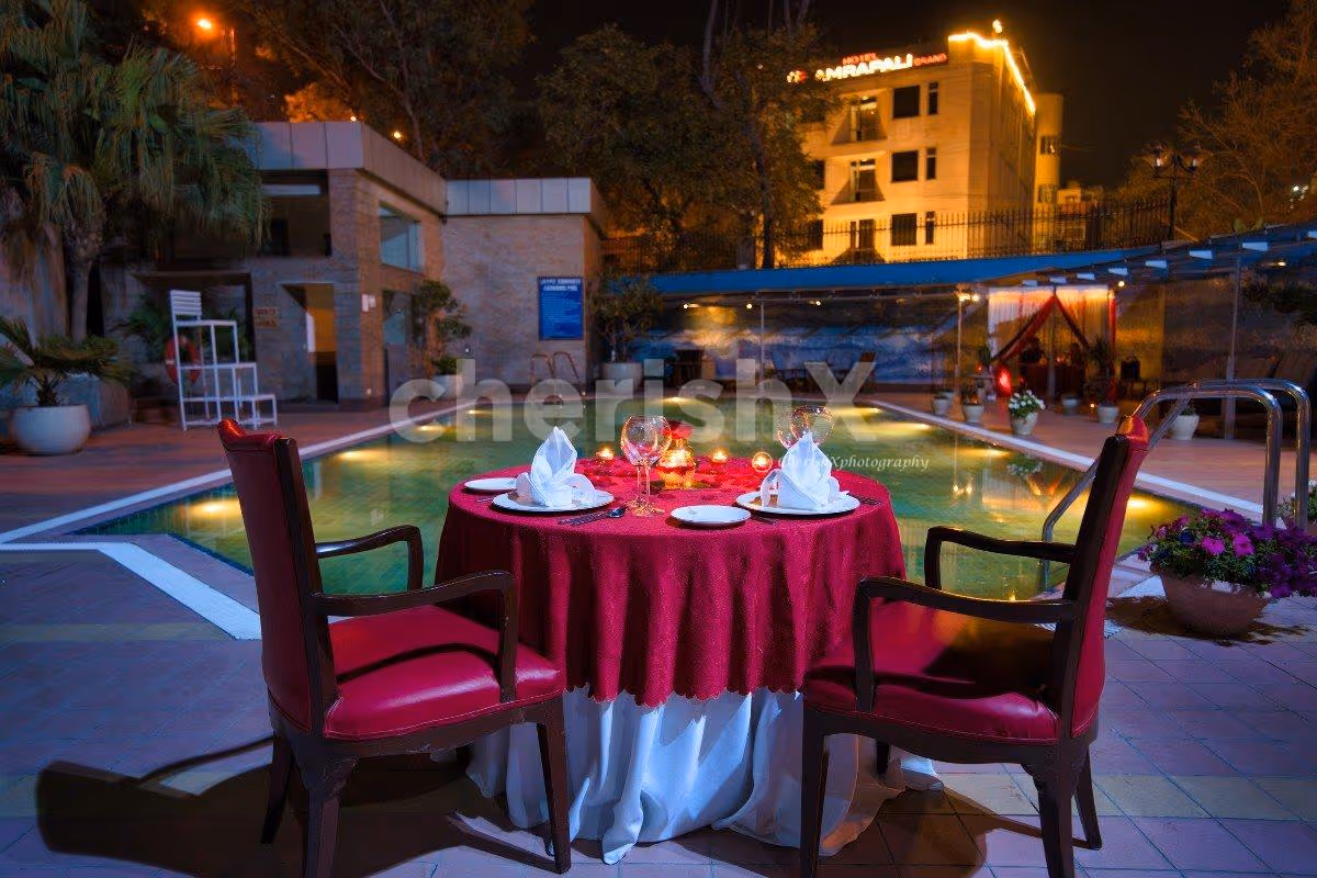 Karvachauth dinner at jaypee siddharth