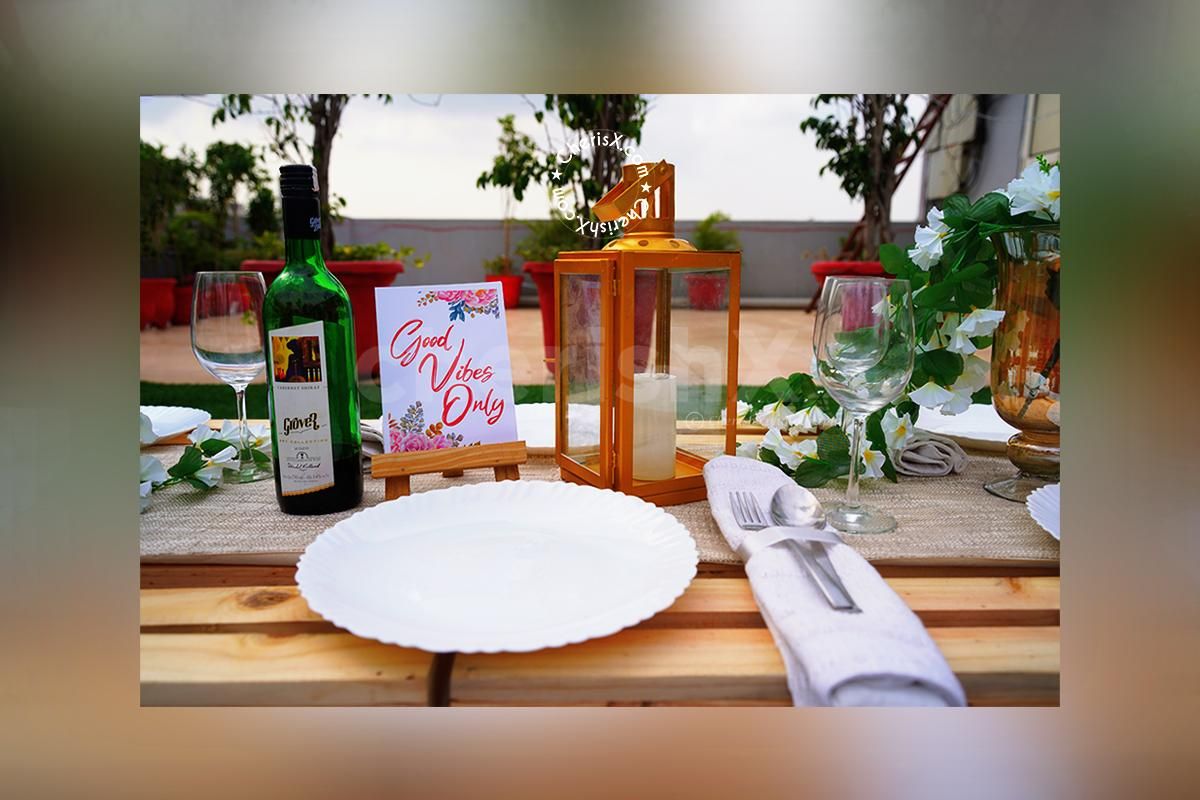 A beautifully curated Boho dining set up by CherishX!