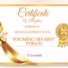 Best person certificate