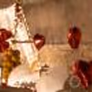 CherishX's Romantic Cabana Set up for proposal includes Lantern Decorations.