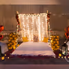 CherishX's Romantic Cabana Rooftop Proposal Decor is great for open spaces!