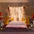 CherishX's Romantic Cabana Rooftop Proposal Decor is great for open spaces!