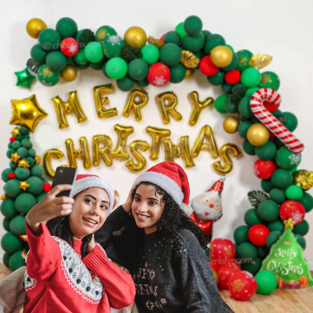 Christmas Balloon Decoration by CherishX for your party and celebrations.