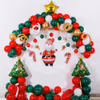 Attractive Balloon Arc wall decoration for Your Christmas Celebration