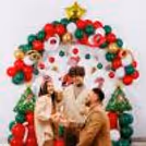 A beautiful Christmas Winter Theme Decor for your Christmas Party!