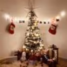 6 Ft Christmas Tree with Ornaments for your Home and Office.