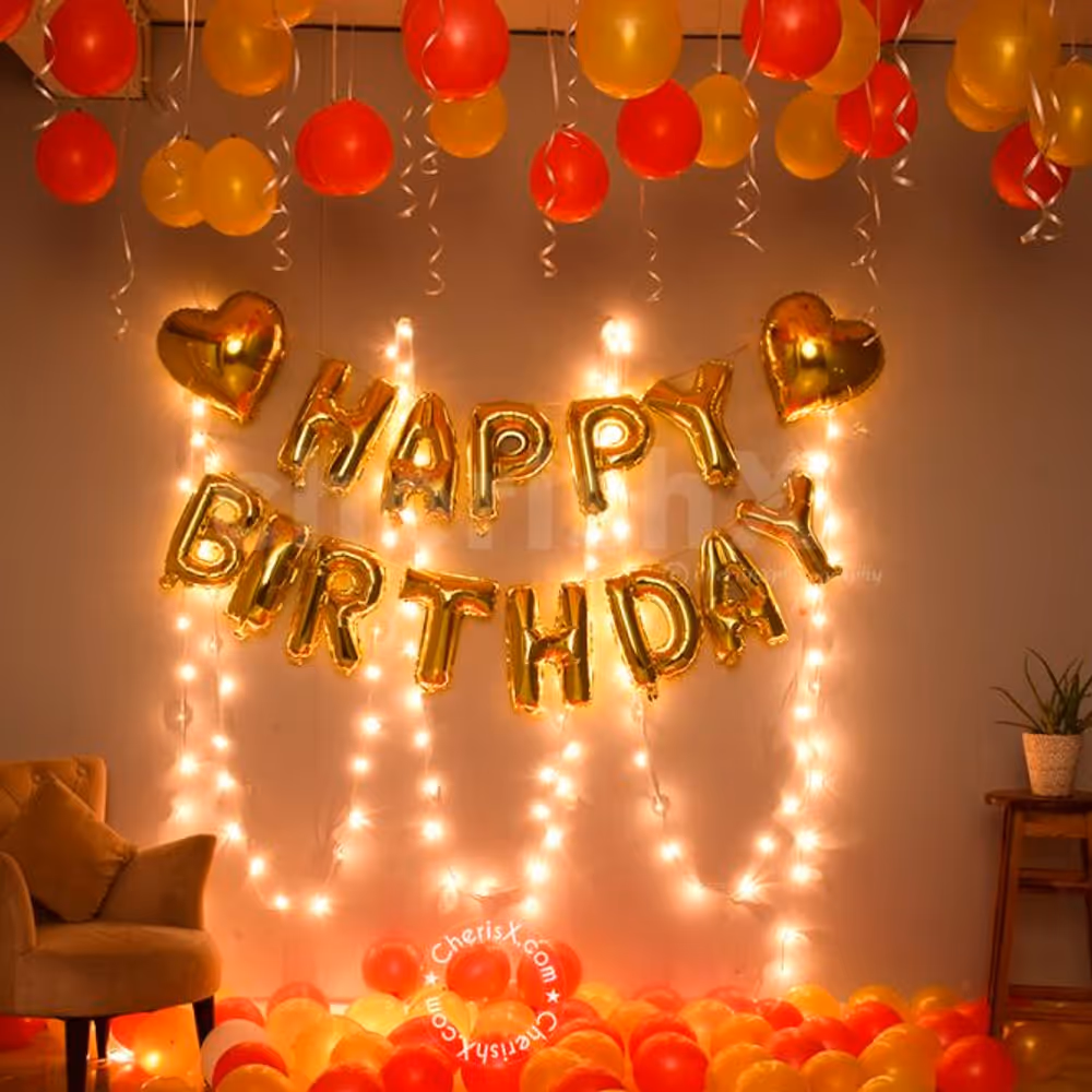 Surprise your close ones with this beautiful birthday decoration.