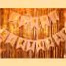 Happy Birthday Paper Bunting Banner