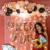 Make your or your friend's bachelorette party beautiful with CherishX's Rose Gold Balloon Decoration!