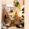 Surprise the Bride-To-be with a stunning Silver Theme Bride-to-be Party Decoration!