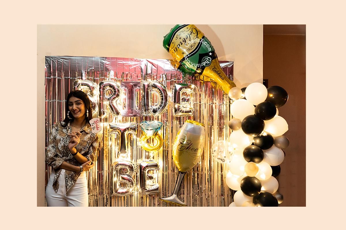 Make the bride-to-be feel special with Bachelorette Decoration by CherishX!