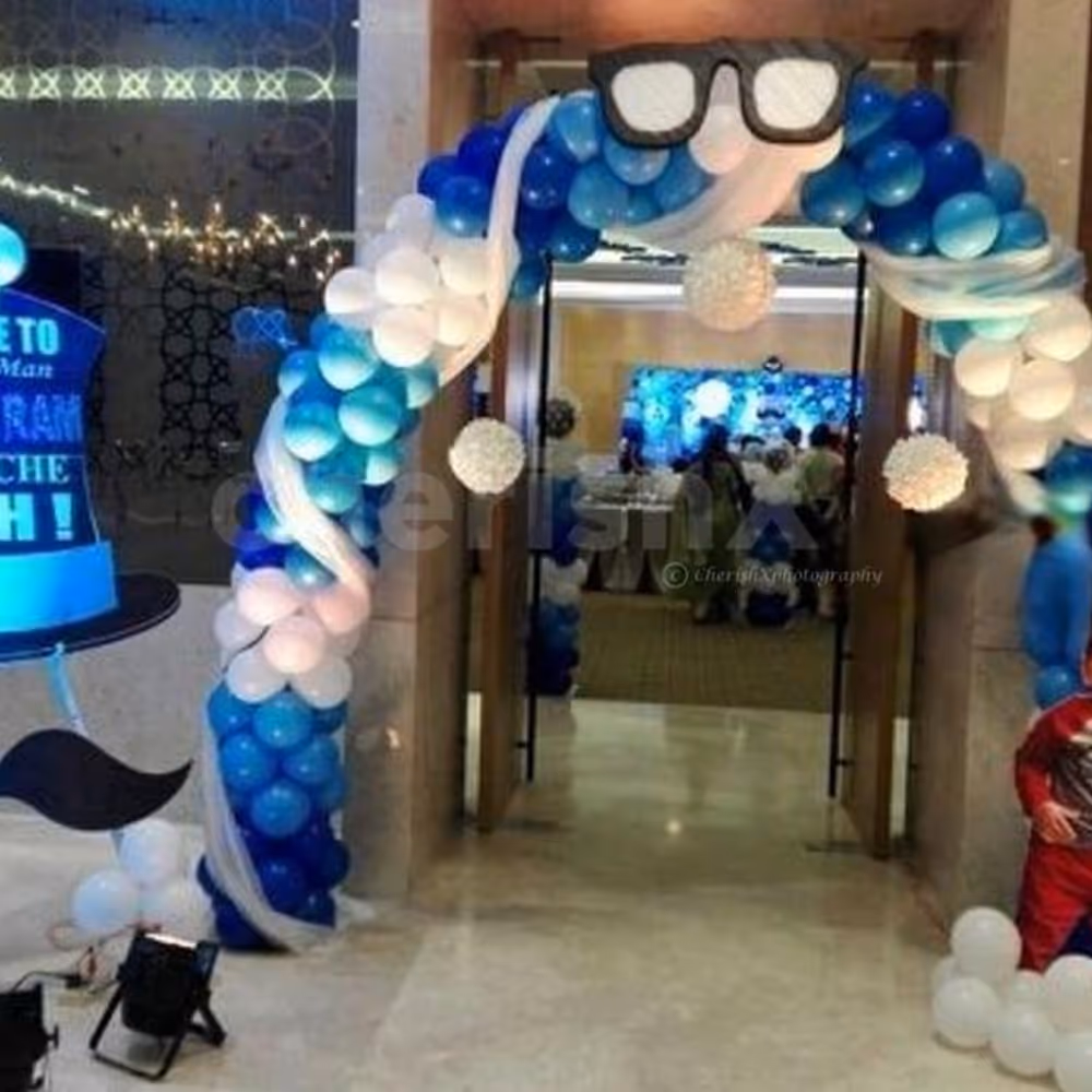 CherishX presents you a Little Man Themed Decoration for your Kid's Birthday Party!