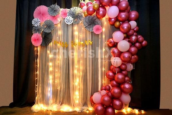 A Glorious Balloon Room Decoration for Bridal Shower