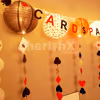 Have a 'Taash Party' with your friends and Family by booking this decor.
