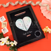 Gift your boyfriend, girlfriend, husband or wife, a beautiful Valentine's Distance Love Frame!