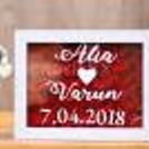 Make your close ones feel special with CherishX's Valentine's Red Rose Frame!