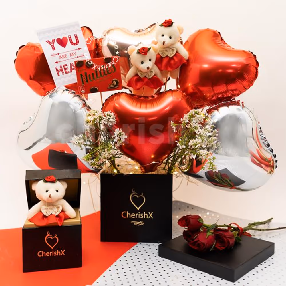 Gift your lover a fulfilling Valentine's balloon bouquet gift this 2022.
