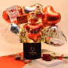 Make your close ones feel special with CherishX's Valentine's Hearts of Love Balloon Bouquet!