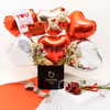 Gift your boyfriend, girlfriend, husband or wife, a beautiful Valentine's Hearts of Love Balloon Bouquet!