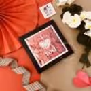 Cute I love you frame