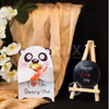 A Romantic Valentine's Countdown black box includes a cute Panda Card for Hug Day