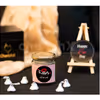A Romantic Valentine's Countdown black box includes a beautiful jar of kisses for Chocolate Day