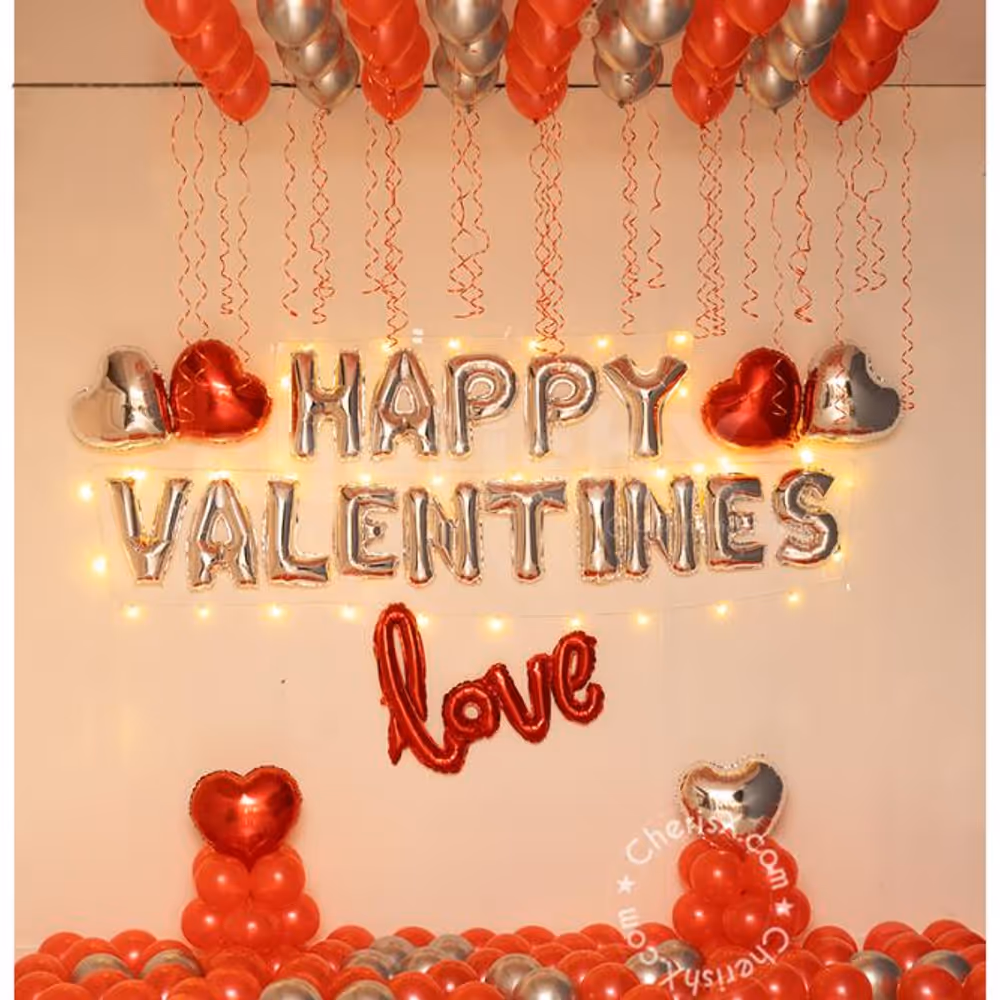 Celebrate this Valentine's Day with CherishX's Happy Valentine's Love Decor!