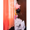 A Helium Filled Bubble Balloon for Valentine's Pastel Pink and Golden Surprise Box.